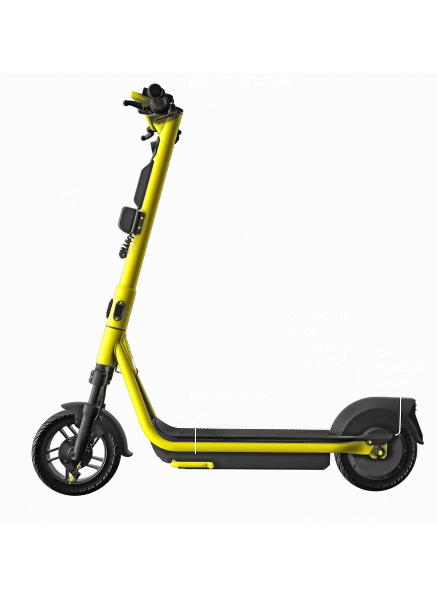 Caractéristiques de la trottinette Bouge 2.0